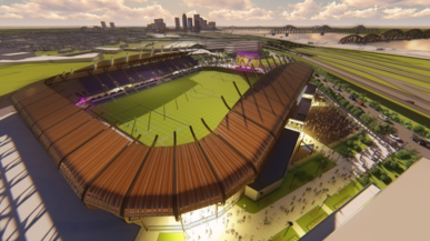 artist rendering of Lou FC stadium