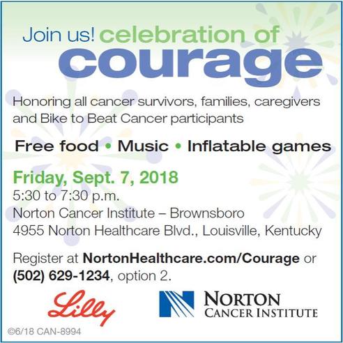 Norton Cancer event flyer