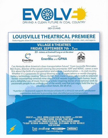 Evolve movie flyer
