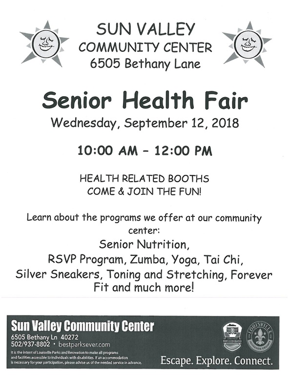 SV Health Fair 9-12-18