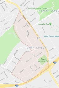 Camp Taylor Neighborhood map
