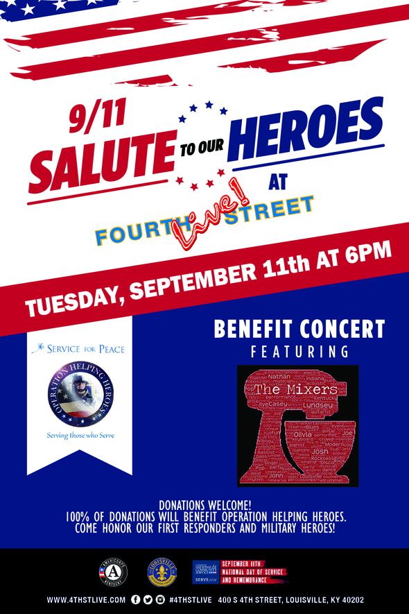 concert for heroes flyer