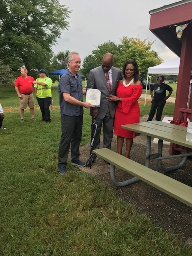 Grand marshal and mayor