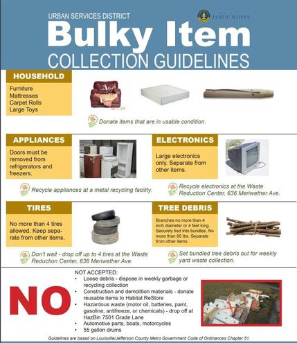 bulky item flyer