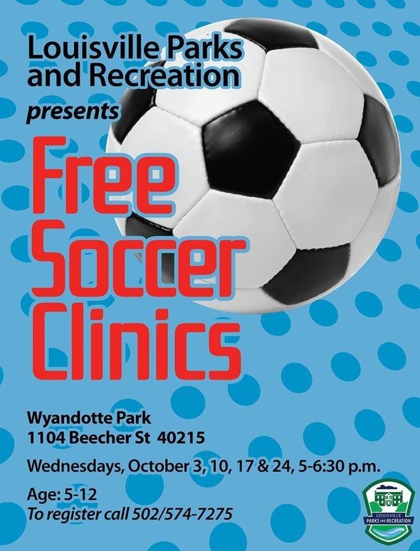 soccer clinic flyer