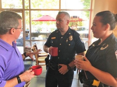 Coffee with a cop