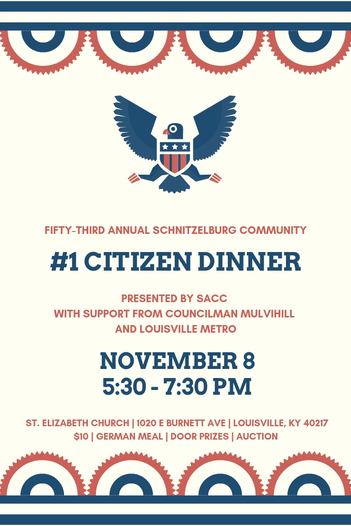 Citizen Dinner FLyer
