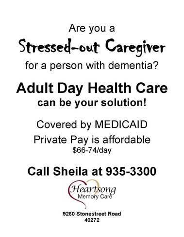 Dementia Caregiver flyer