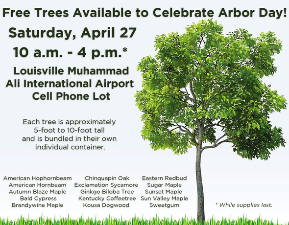 Free trees at Ali airport