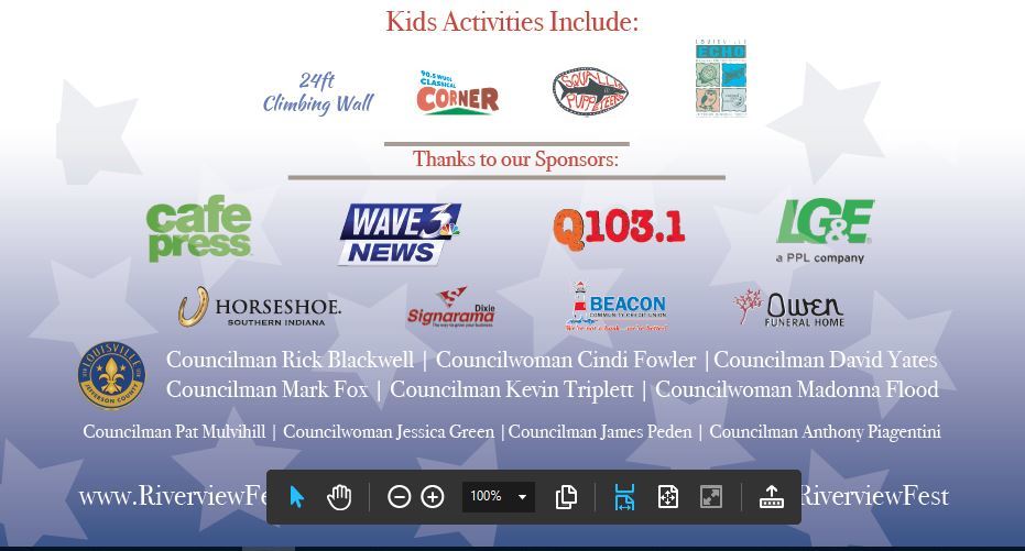 Riverview Festival lower