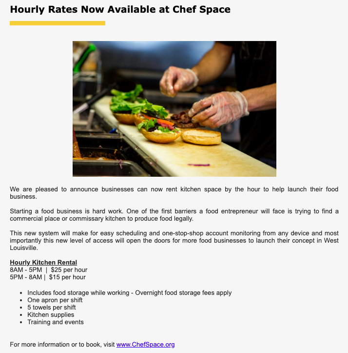 chef space