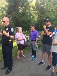 Walk with a cop photo