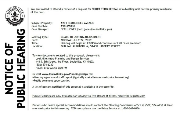 1291 Reutlinger notice