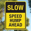 Speed Hump Sign