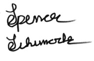 Spencer Schumacher Signature
