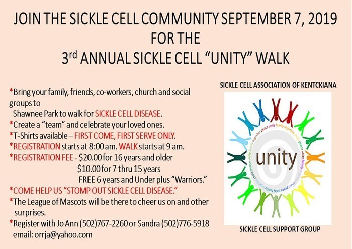 Sickle Cell Unity Walk