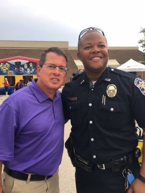 CM and Officer George McMillan