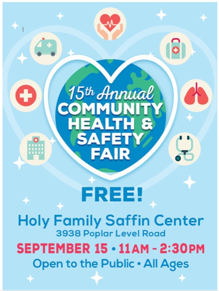 Holy Family Health and Safety Fair