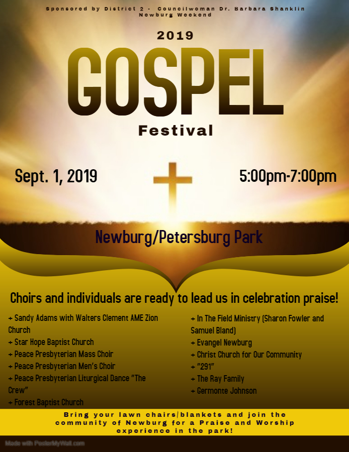 Newburg Gospel Fest 2019
