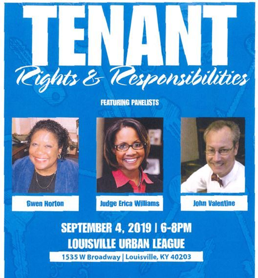 Tenants' rights flyer