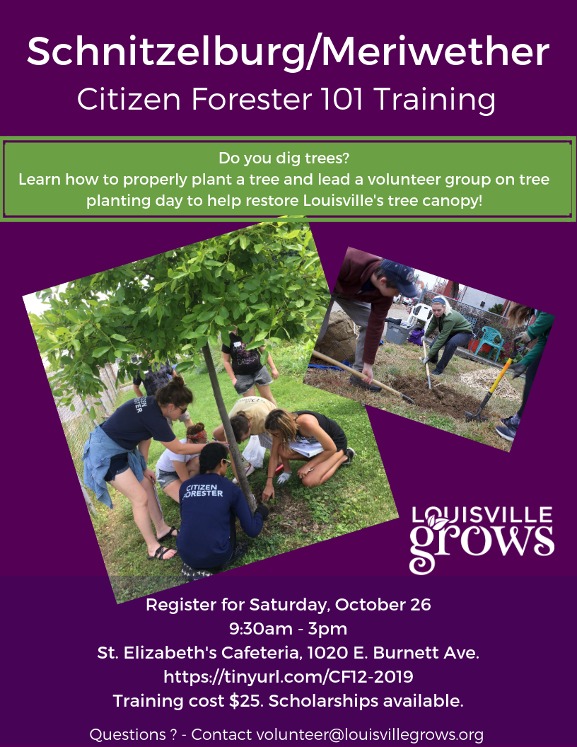 Citizen Forester training