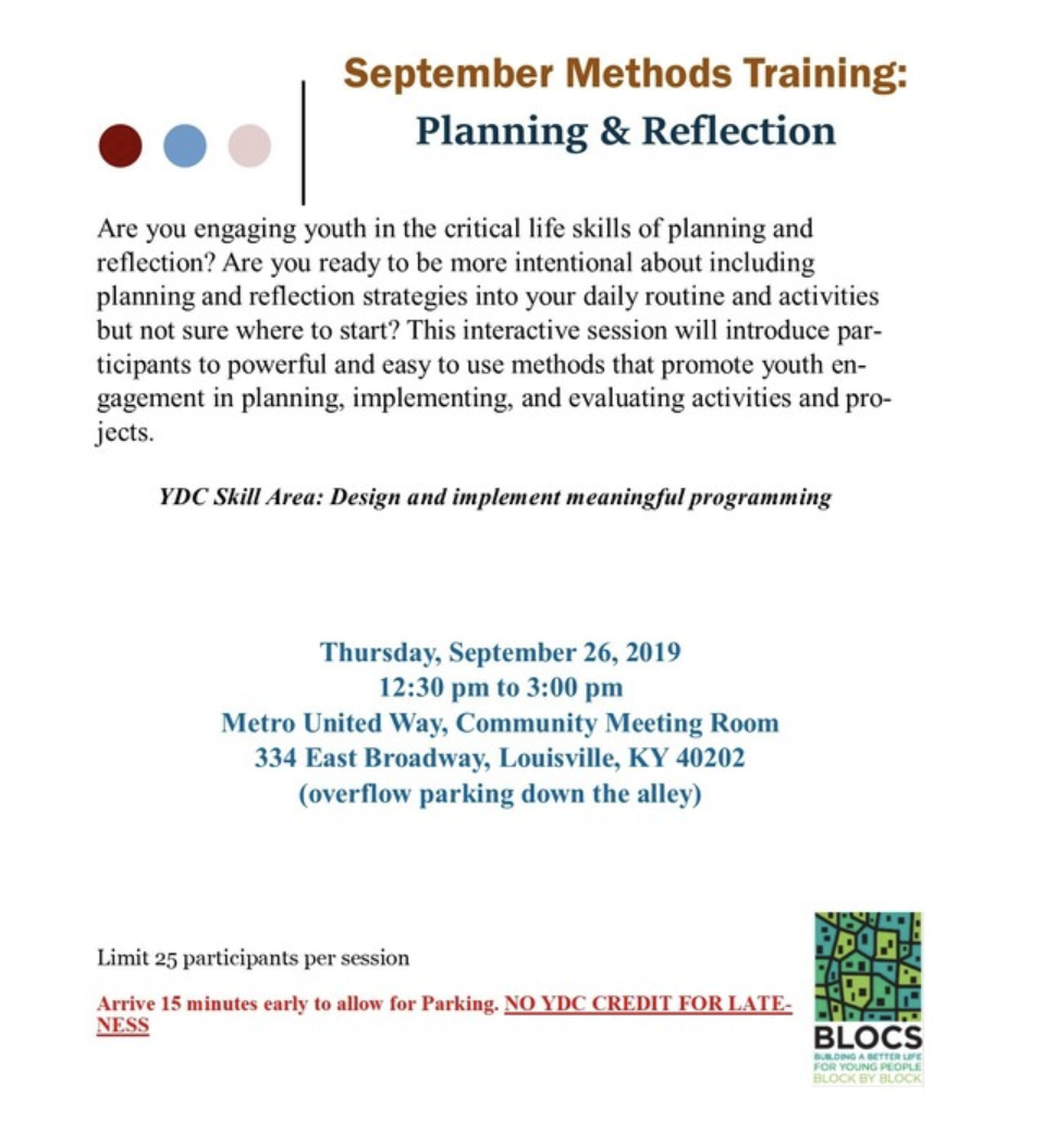 september methods training