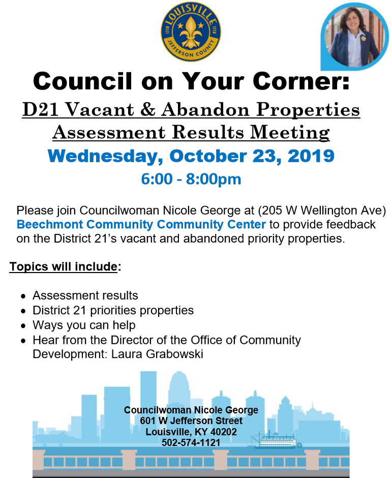 vacant property meeting