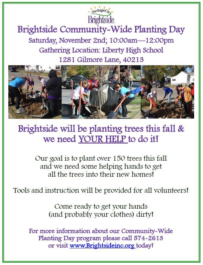 Brightside Planting Day 2019