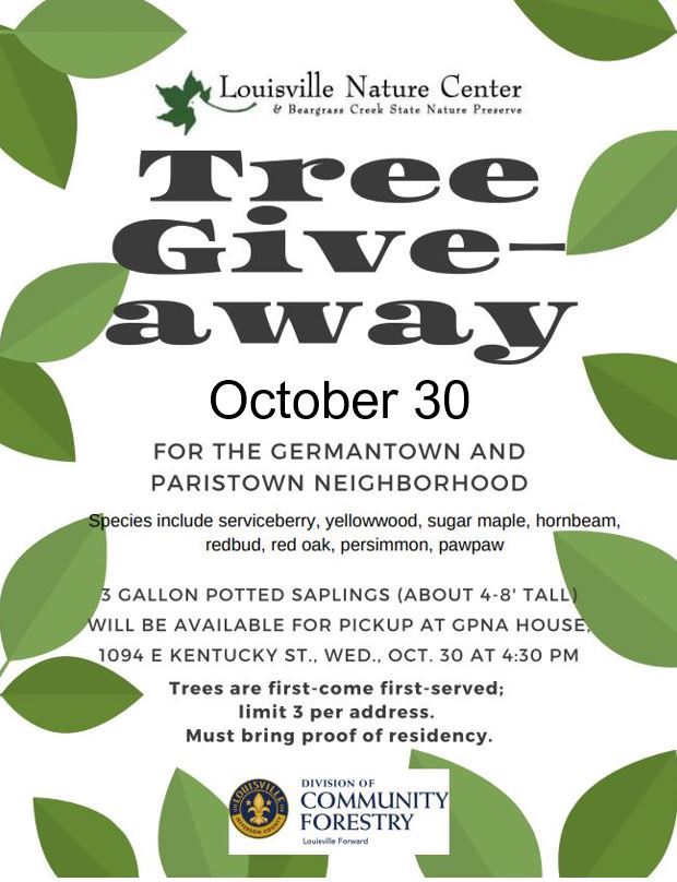 LNC tree giveaway with date