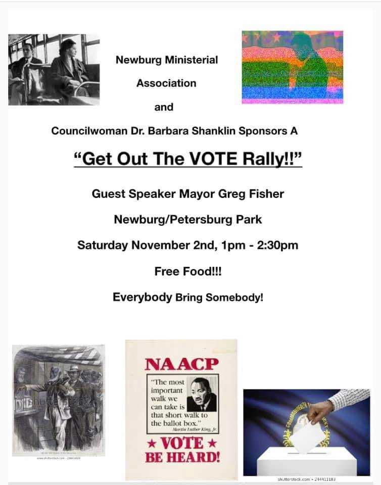 Newburg "Get Out the Vote" Rally 2019