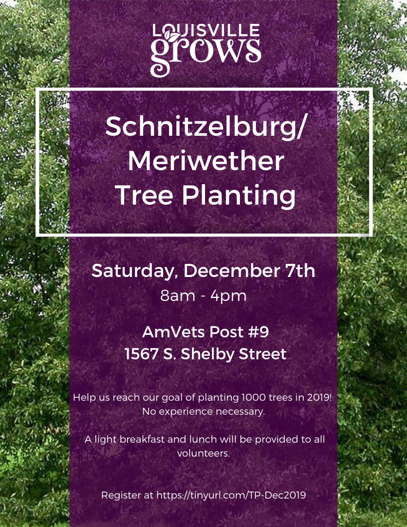 tree planting flyer