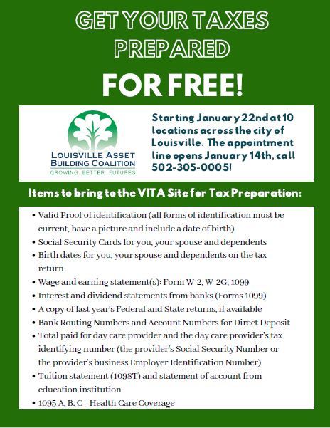Volunteer Income Tax Assistance (VITA)