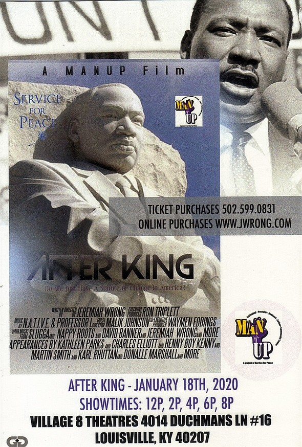After King movie poster