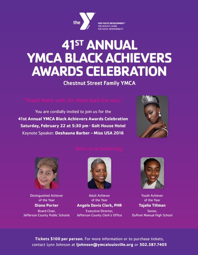 YMCA Black Achievers awards