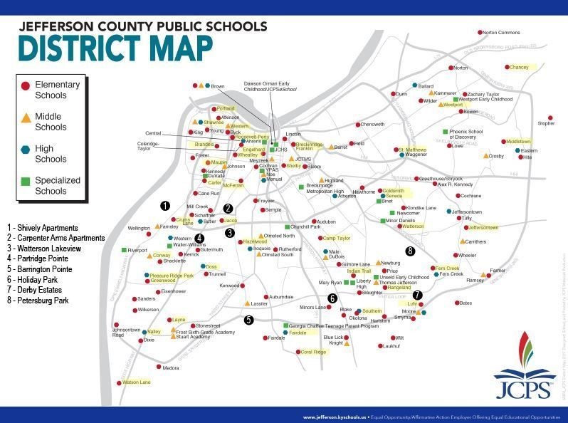 JCPS Map