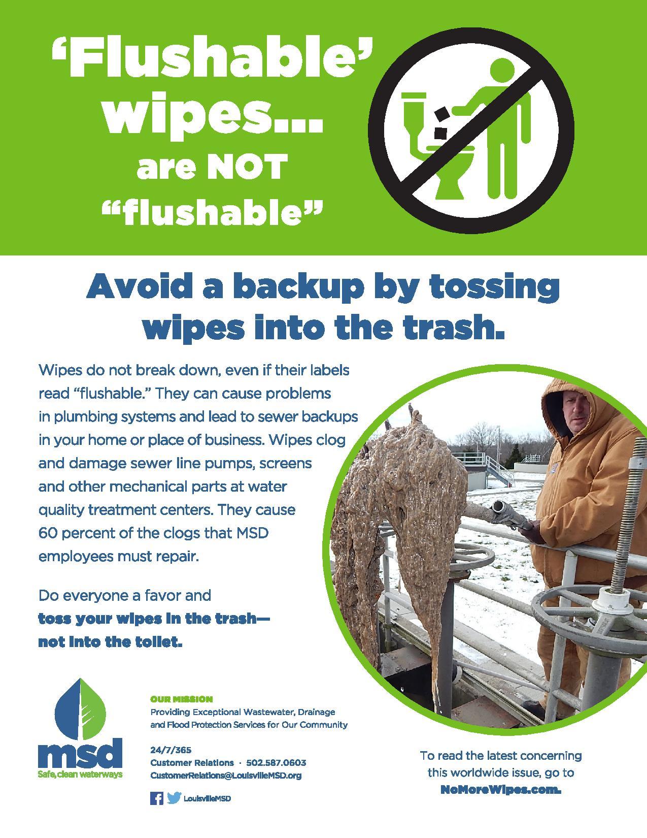 MSD What not to Flush