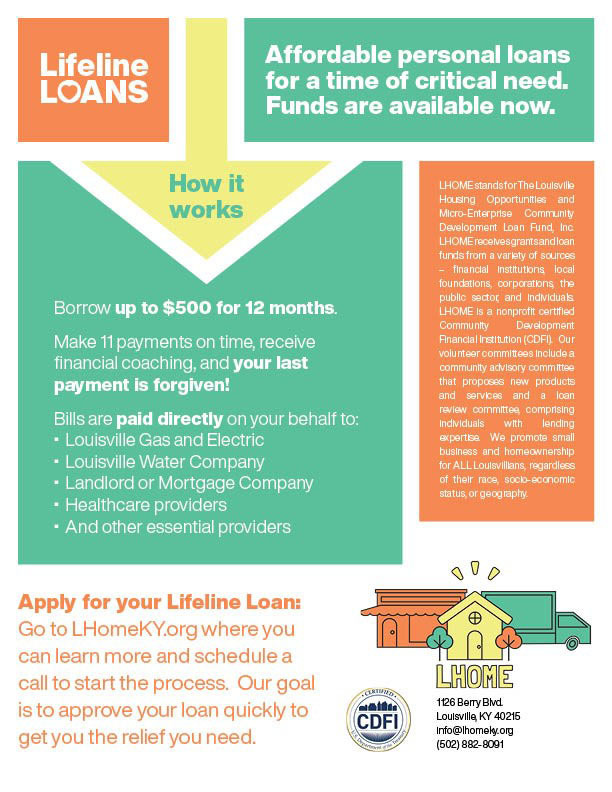 Loan flyer