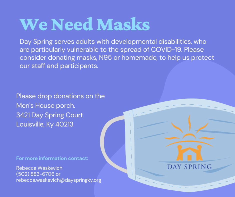 Dayspring request for PPE