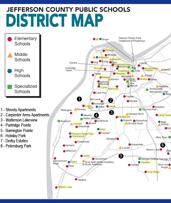 JCPS Meals Map