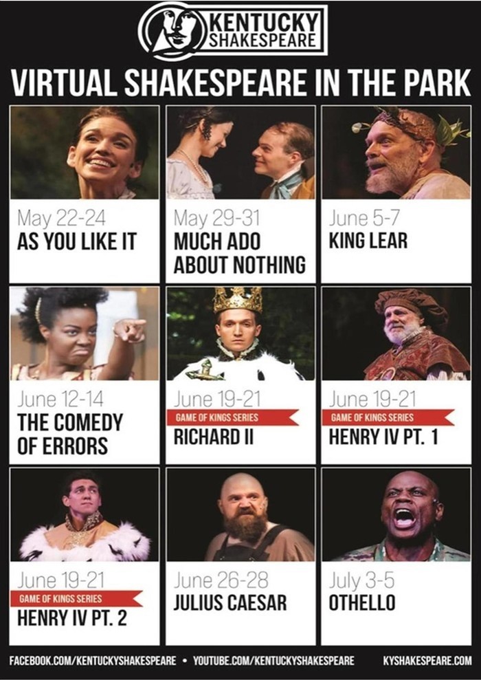 shakespeare in the parks