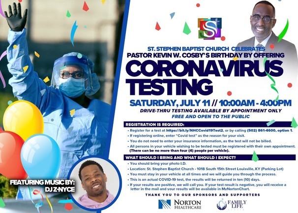 Coronavirus Testing July 2020