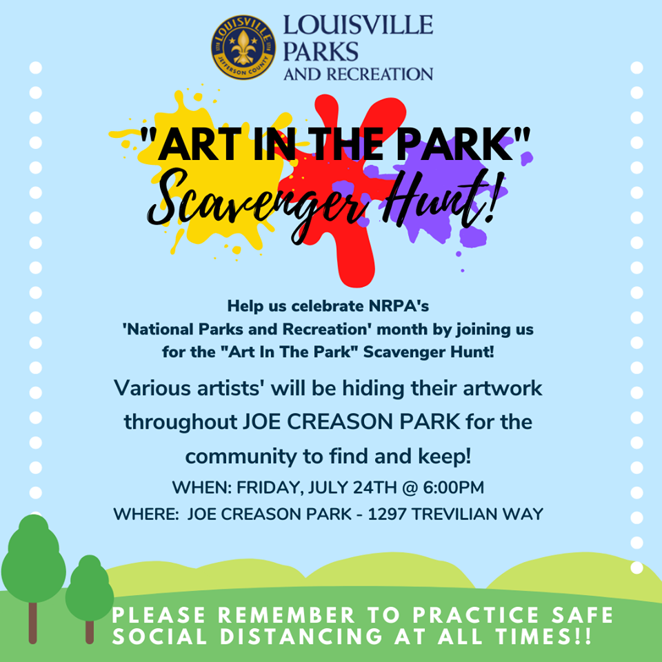 Creason Park scavenger hunt