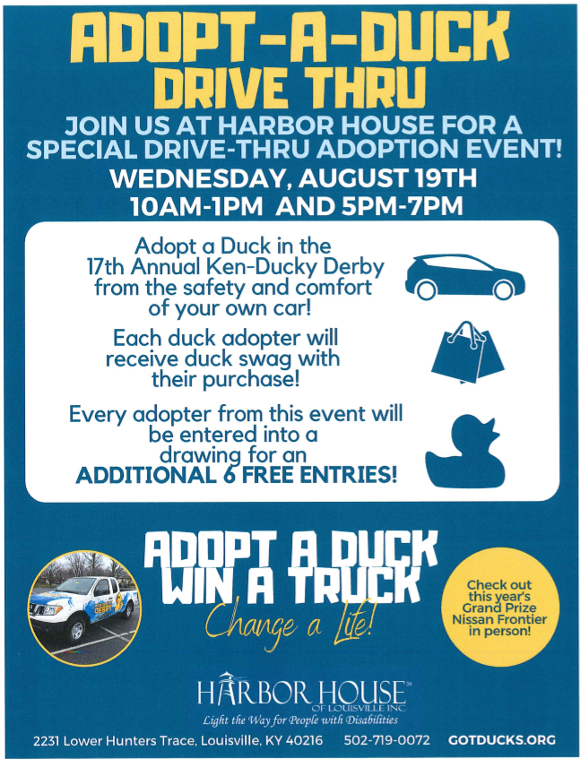 Ken-ducky derby event flyer