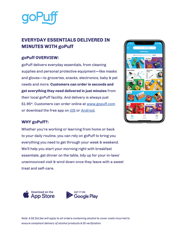 GoPuff Services in Louisville