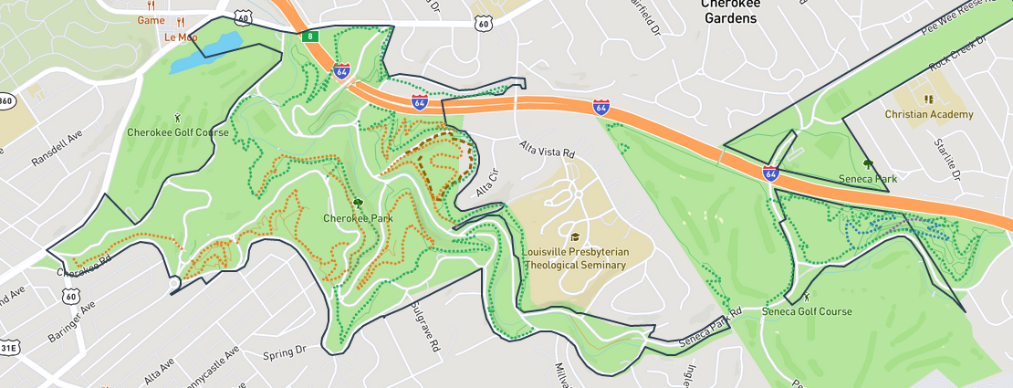 Cherokee map