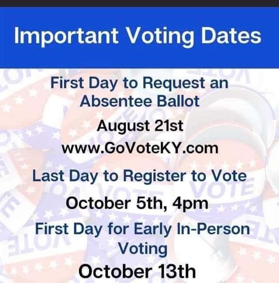 Voting Dates