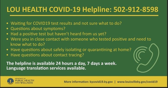 COVID Help Line