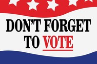 Don't forget to vote
