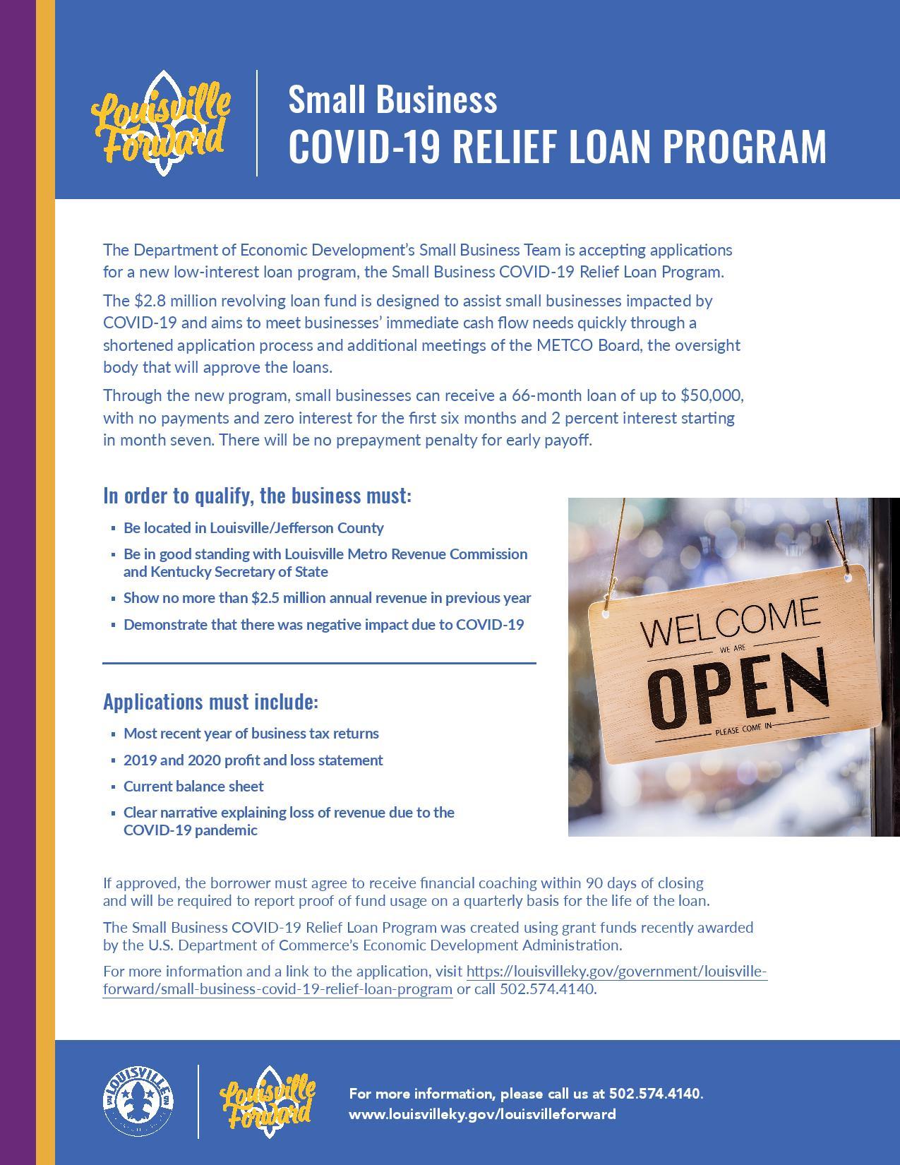 COVID Relief Flyer