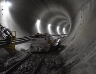 water tunnel break through